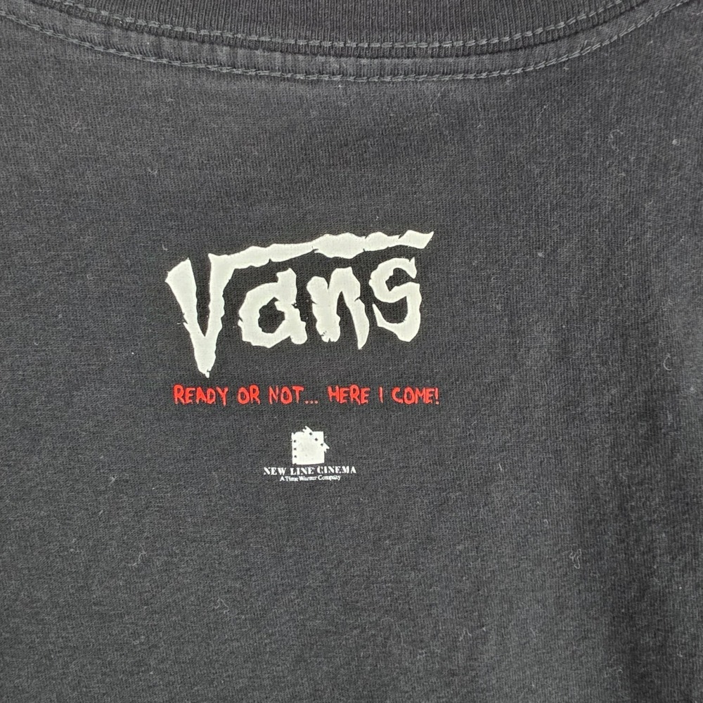 Vans A Nightmare on Elm Street Freddy Krueger Horror Movie T-Shirt Mens Medium - Picture 7 of 8
